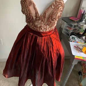 LUXE fashion nova dress size medium tags on